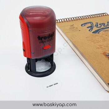 Yuvarlak Firma Bilgileri Kaşesi online tasarla