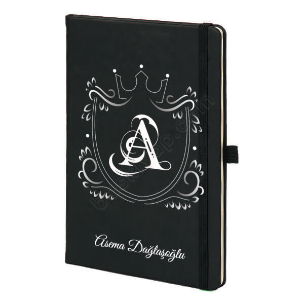 Taç Çerçeve Tasarımlı Kişiye Özel Ajanda online tasarla