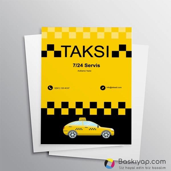 Taksi online tasarla