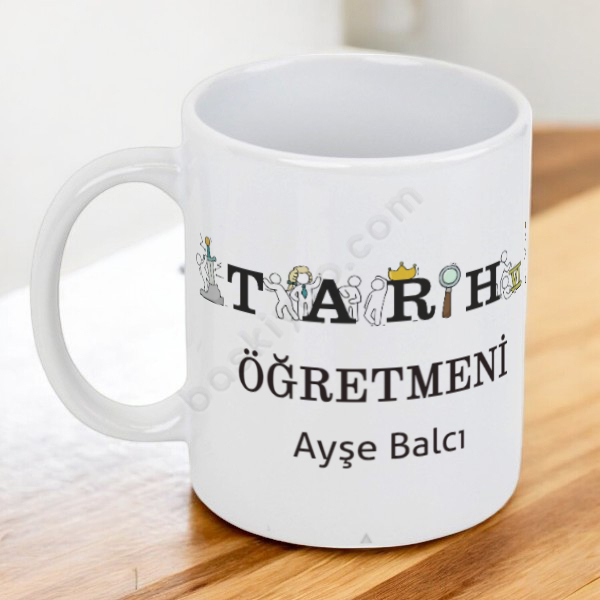 Tarih Öğretmeni Tasarım Kupa1 online tasarla