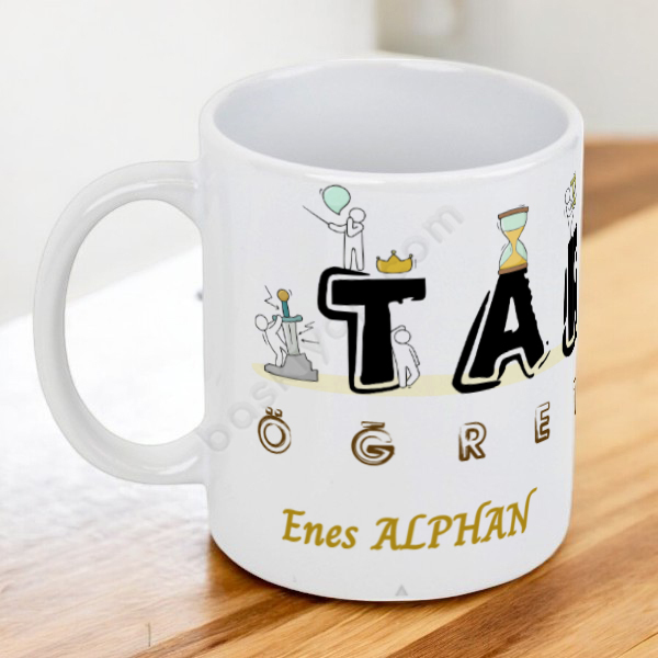 Tarih Öğretmenine Özel Baskılı Kupa online tasarla