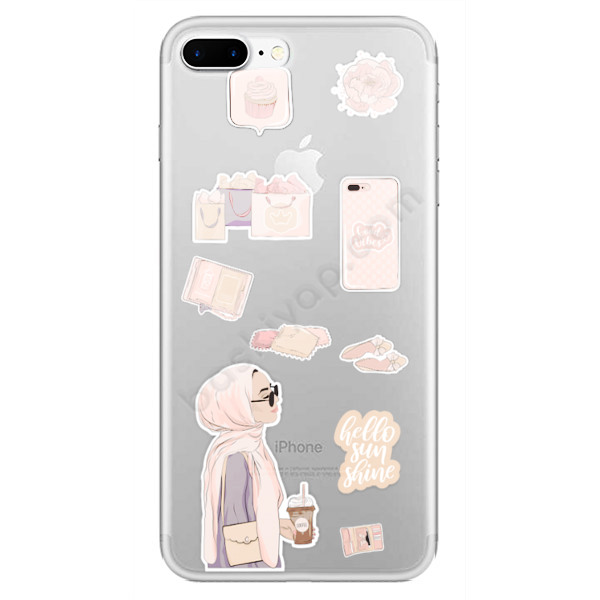 Tesettürlü Kadın Tasarımlı Iphone 7 Plus Kılıf online tasarla