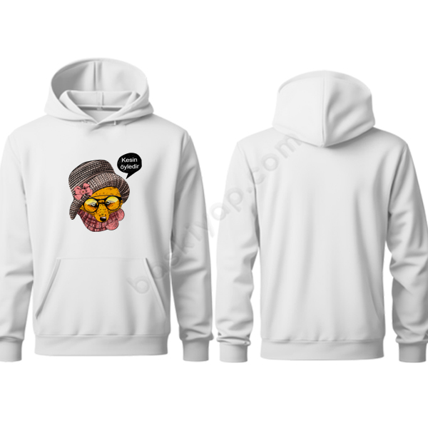 Tilki Desenli Sweatshirt online tasarla