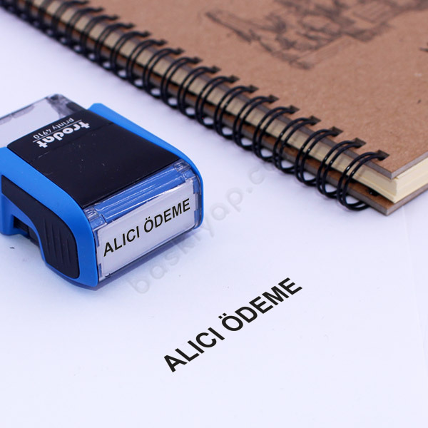 Trodat 4910 Alıcı Ödeme Kaşesi online tasarla