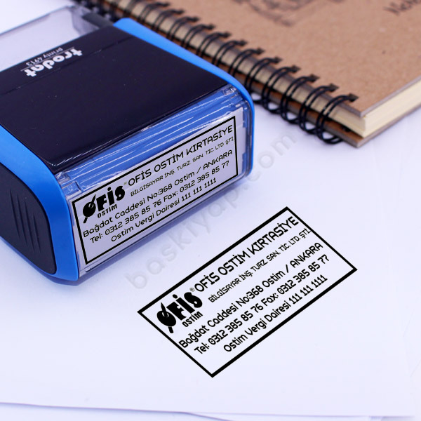 Trodat 4913  Çerçeve Logolu Firma Kaşesi online tasarla