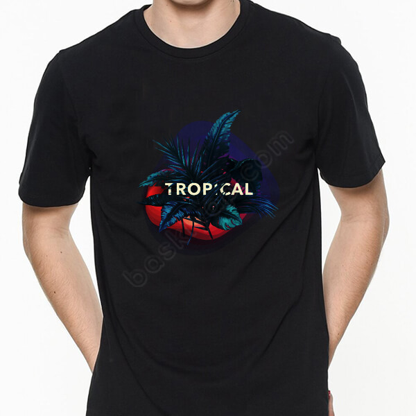 Tropical Design Tişört online tasarla