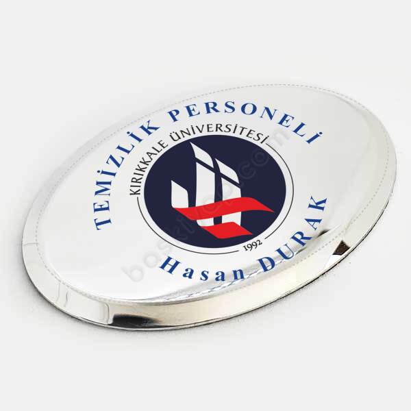 Üniversite Personel Yaka İsimliği online tasarla