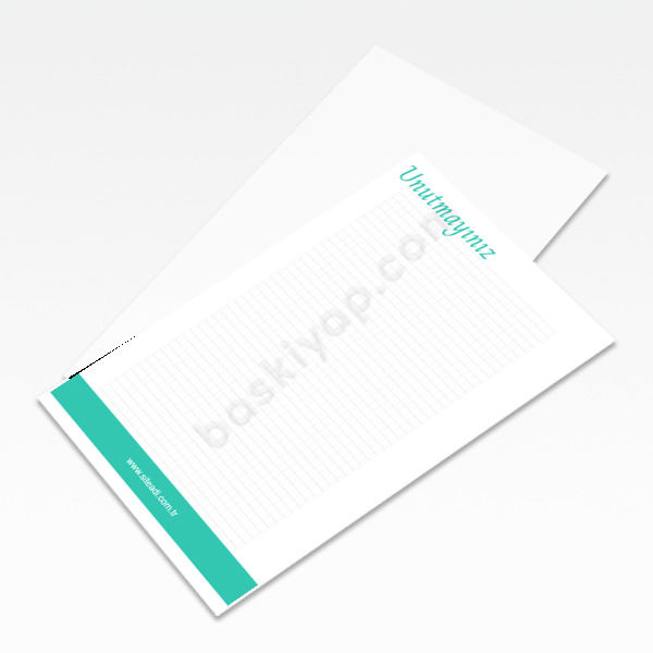 Unutmayınız online tasarla