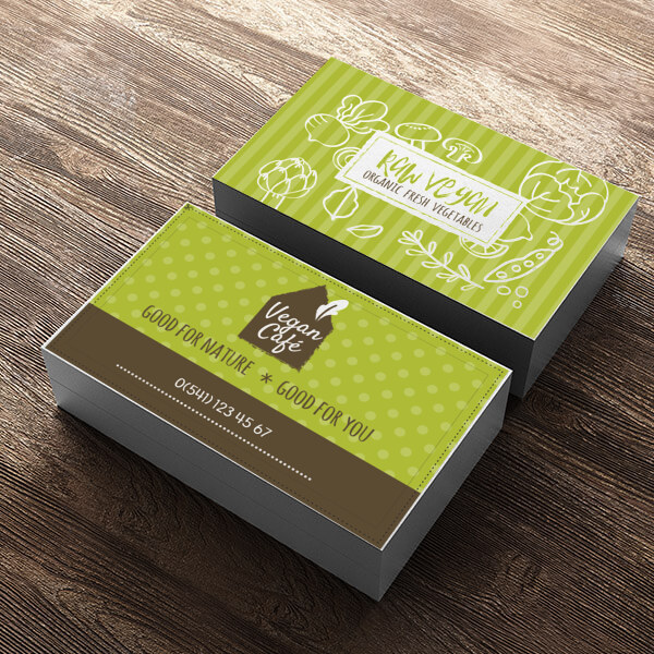 Vega Cafe Yeşil Kahverengi online tasarla