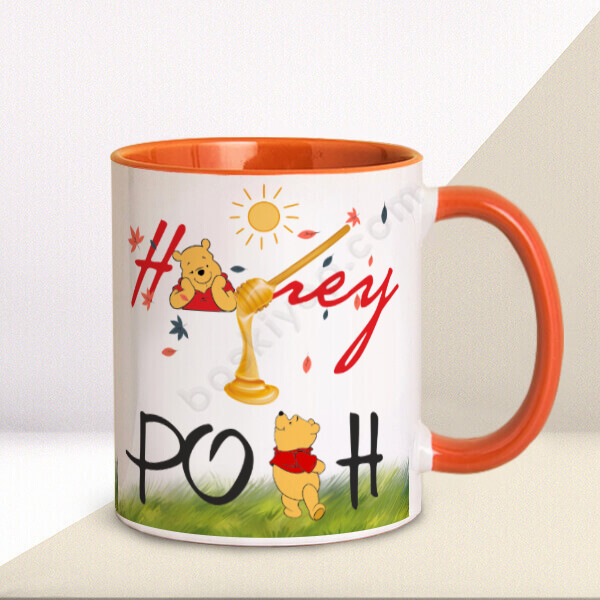 Winnie The Poh Tasarımlı Kupa Bardak online tasarla