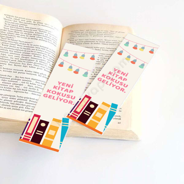 Yeni Kitap Kokusu Ayraç online tasarla