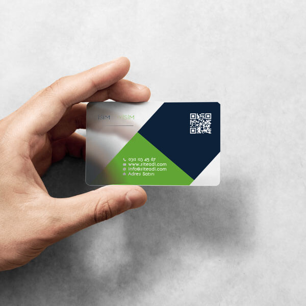 Yeşil Lacivert Geometrik online tasarla