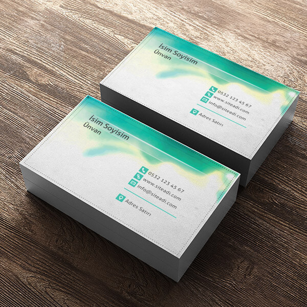 Yeşil Modern online tasarla