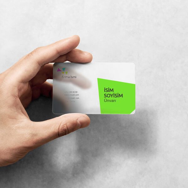 Yeşil Şeffaf Modern online tasarla