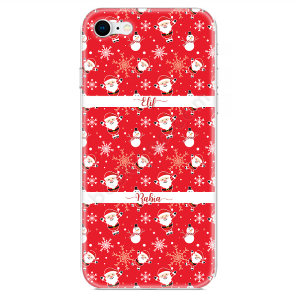 Yılbaşı Konseptli 6 Iphone 8 Telefon Kılıfı online tasarla