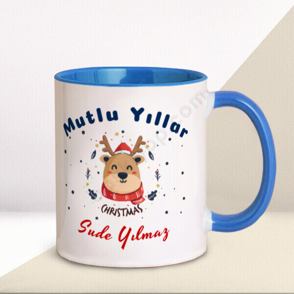 Yılbaşı Tasarımlı Kupa online tasarla