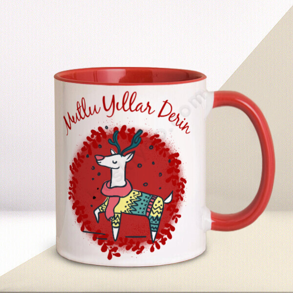 Yılbaşı Tasarım Kupa online tasarla