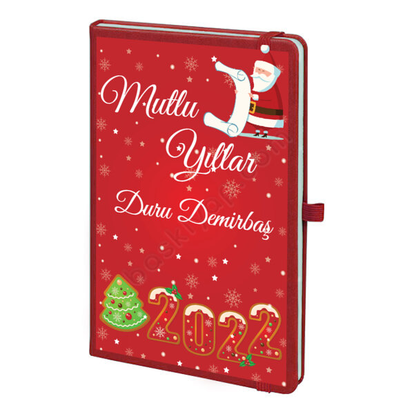 Yılbaşına Özel Baskılı Ajanda 4 online tasarla