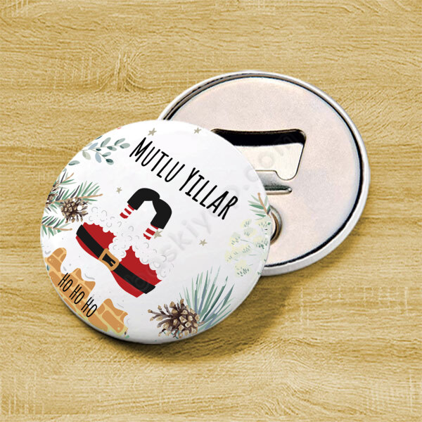 Yılbaşına Özel Buton Açacak online tasarla