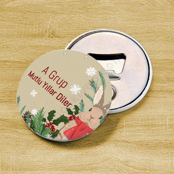 Yılbaşına Özel Buton Açacak 2 online tasarla