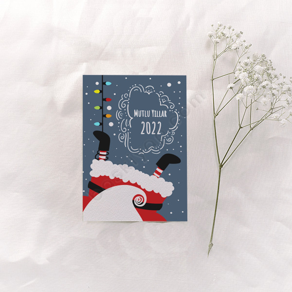 Yılbaşına Özel Dilek Kartı 3 online tasarla