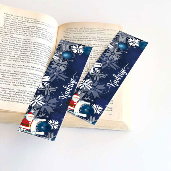 Yılbaşına Özel Kitap Ayracı 6 online tasarla